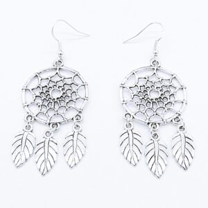 HVATAC SNOVA Nausnice Od Tibetanskog Srebra 2