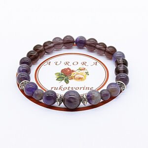 SPOKOJ Narukvica Od Kristala Ametist