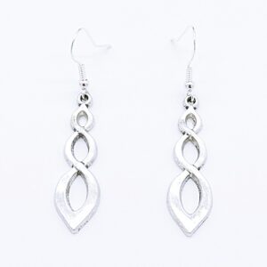 SUZA Nausnice Od Tibetanskog Srebra