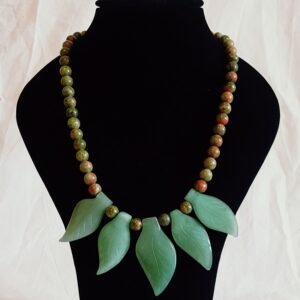 aurora handmade croatia ogrlica vizija unikat unakit aventurin 1