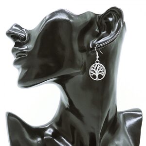 aurora handmade nausnice tibetansko zlato drvo zivota