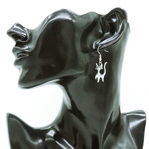 aurora handmade nausnice tibetansko zlato macka3