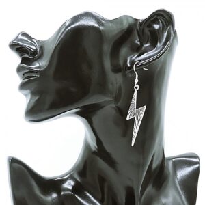 aurora handmade nausnice tibetansko zlato munja